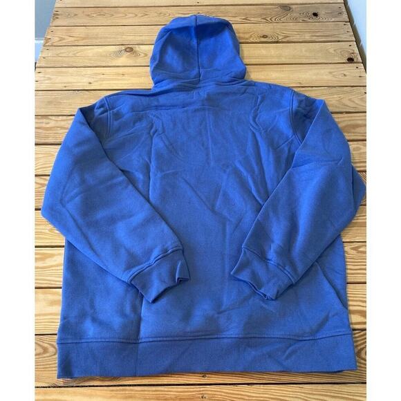 NWT $59.95 Gap Logo Hoodie Sweatshirt Size 2XL Men’s Blue - Picture 2 of 9
